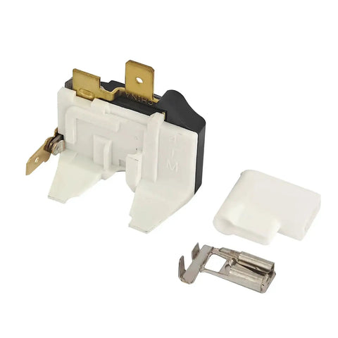 Overload Relay Protector DA34-00004D Replacement For Samsung Refrigerator, shown with connectors and protective casing.