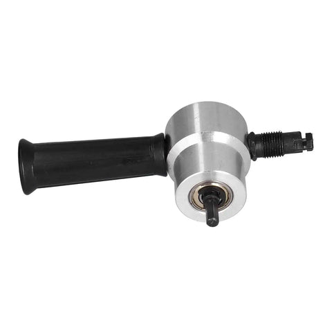 Double Head Metal Nibbler For Cutting Iron Steel Copper And Aluminum With Speed Steel Build 360 Degree Rotating Handle And Hex Drill Bit