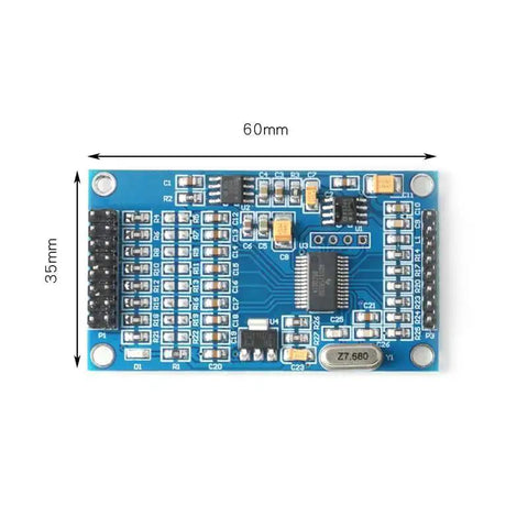 Beast 24Bit 8 Channel ADS1256 ADC Module, 60x35mm board with ADR03 2.5V reference, 30ksps, high-precision data acquisition