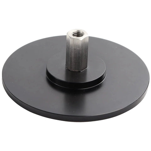 Aluminum Alloy M8 Screw Suction Cup Adapter With 3.75 Inch Diameter For Reciprocating Linear Actuators And Industrial DIY Connections