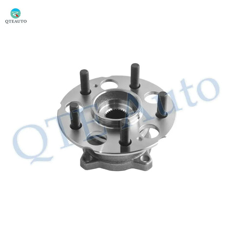 Front view of Set Of 2 Plug N Play Rear Wheel Hub Bearing Assemblies Replacement For Honda CRV 2007 2011 and Acura RDX 2007 2012