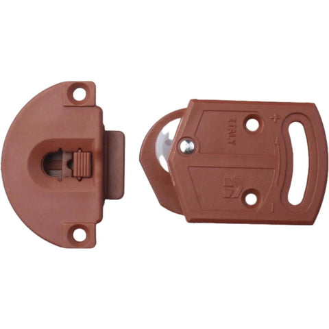 Old Fashioned Wardrobe Sliding Door Roller Gear Track Internal Kit Two Pieces for Closet and Wardrobe Doors Red ABS Wheel