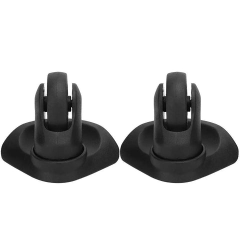 2 Pcs A52 Quiet Single Row Wheel for Suitcases Universal Luggage Replacement Wheels, Silent and Durable, front view