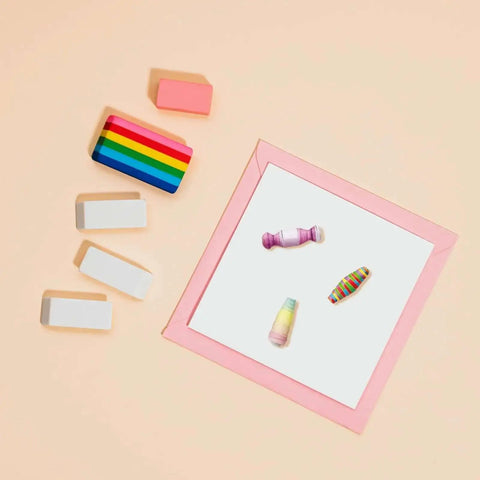 Paper Beads Cutting Dies For Card Making And Scrapbooking Template Kit displayed with colorful beads and tools