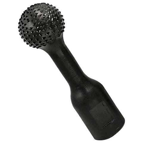 30Mm Ball Gouge Grinder Attachment For Wood Carving And Hollowing, carbon steel, side view, for spoon carving and wood grooving.