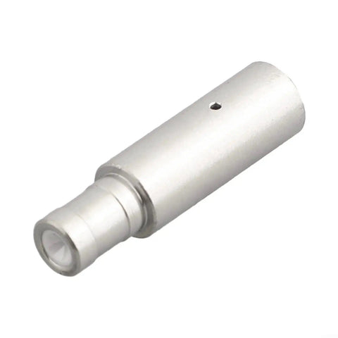 White Ceramic EDM Drill Electrode Guide For CNC Machining With Fine Hole Discharge Tip 1.0mm, showing cylindrical shape.