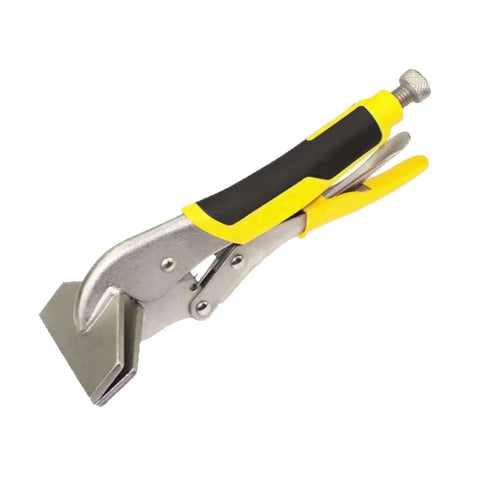 11 Inch Sheet Metal Locking Pliers With No Slip Handle Workhorse Manual Metal Bender Tool Heavy Duty High Carbon Steel Duckbill Pliers