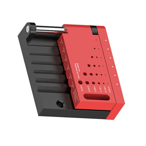 Ultra Light Aluminum Adjustable Drill Guide Jig For Coaxial And Through Hole Drilling Portable Locator