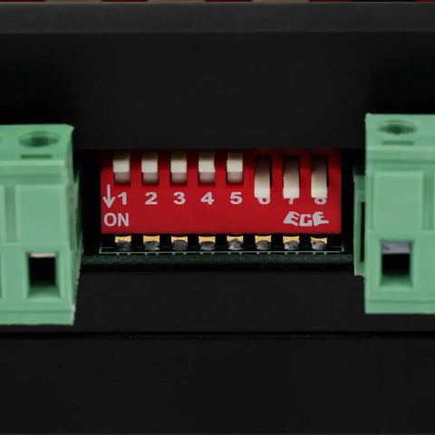 Close-up of the connector terminals on the MA860H 200KHz Stepper Motor Driver Microstep Controller Module for 2 Phase 86 Motors
