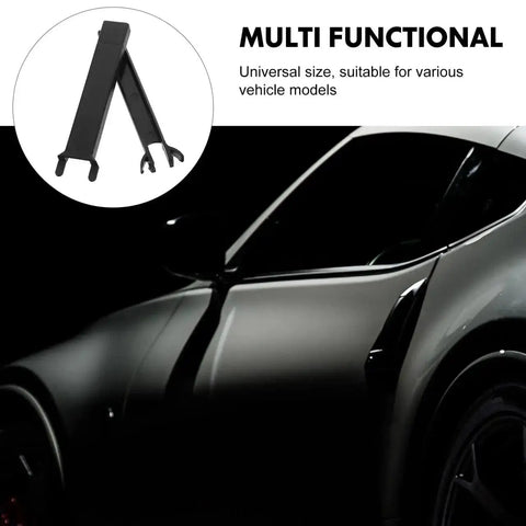 Car Wire Sleeve Cable Protector For Dash Cam Installation shown with universal fitment beside a sports car
