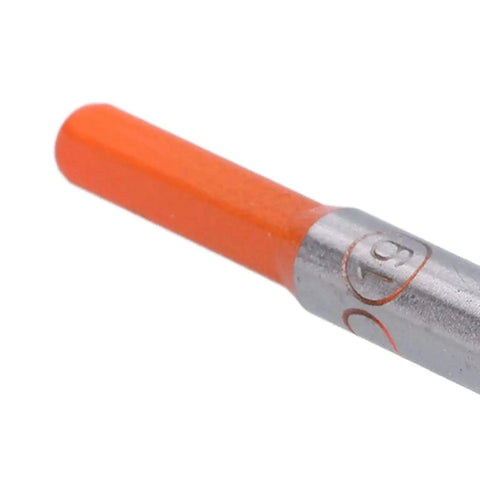 Close-up of 19mm carbide boring drill bit for woodworking, hinge hole opener for wood veneer plywood and plastic, durable cemented carbide bit.