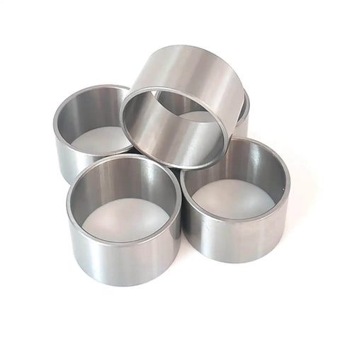 Two Pack 10 Mm ID 19 Mm OD Bearing Sleeve For Plain Bearings And Shaft Guides Built Tough In Gcr15 Carbon Steel, 20 Mm Height shown