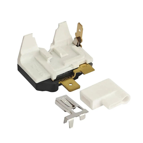 Samsung Refrigerator Overload Relay Protector Direct Replacement for RF23J9011SG RF28JBEDBSR RF30KMEDBSR components close-up