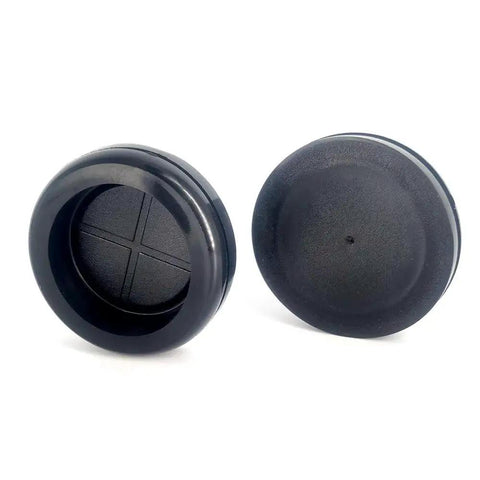 Six Pack Rubber Grommets For Wiring With 1-1/2 Inch Inner Diameter And 1-3/4 Inch Drill Hole Outer Diameter 2.1 Inches, two grommets shown