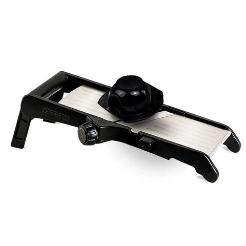 All In One Adjustable Mandoline Slicer With Built In Blades For Kitchen Prep Potato Cutter Veggie Chopper Cucumber Slicer And Julienne Options