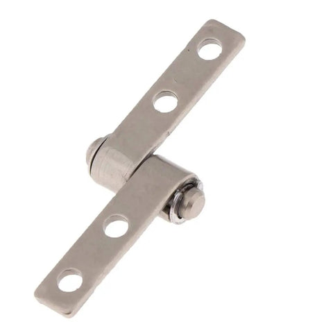 Two Pack Nickel Zero Point One Newton Meter Torque Type Friction Positioning Hinges With 360 Degree Rotation For Three Point Three Millimeter Hole And Nineteen Millimeter Length Rock Solid Build XIBEIKE
