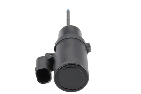 URO Parts 30742306 brake booster sensor, black plastic body with side electrical connector (front view)