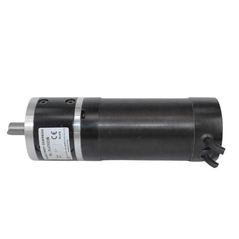 Side view of Beefy Brushless Motor With Planetary Gearbox, 180W 24V High Torque Servo Drive, 15 Arcmin Precision, 10 to 1 Gear Ratio
