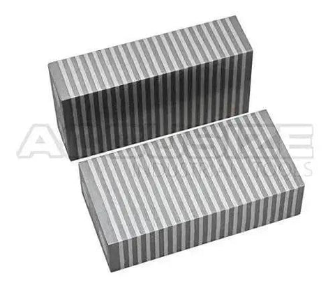 1 Inch By 2 Inch By 4 Inch Magnetic Chuck Parallels Set One Pair For Magnetic Chucks Aluminum Cast Blocks Nonmagnetized Induction Parallels