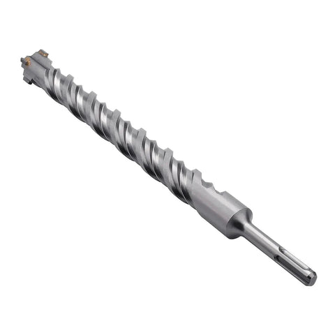 SDS Plus Rotary Hammer Drill Bit 1-1/2 Inch Diameter 23.6 Inch Length For Concrete Brick Cement And Stone Carbide Tip Steel Shank