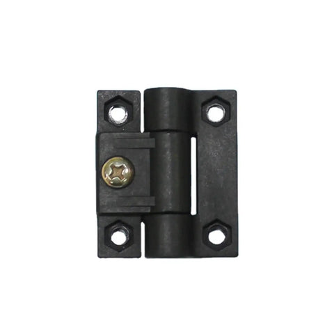 Plastic torque hinge cabinet limit hinge, close-up, black, 1 pc Amazon