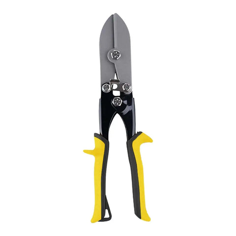 Five Head Hand Crimper For Sheet Metal With Ergonomic Grip Lock And Spring Loaded Lever Carbon Steel Duct Gutter Crimp Tool for HVAC.