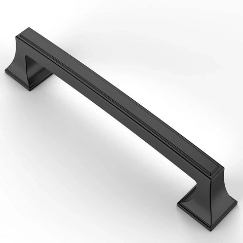 10 Pack 5 Inch Matte Black Kitchen Cabinet Handles And Cabinet Pulls For Cabinets Cupboards Drawers Dresser Pulls Premium Hardware
