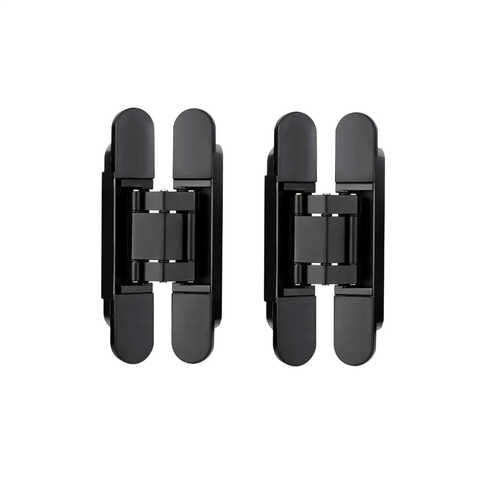 Hideboo 2 Pack Hidden Door Hinges 180 Degree Swing Heavy Duty