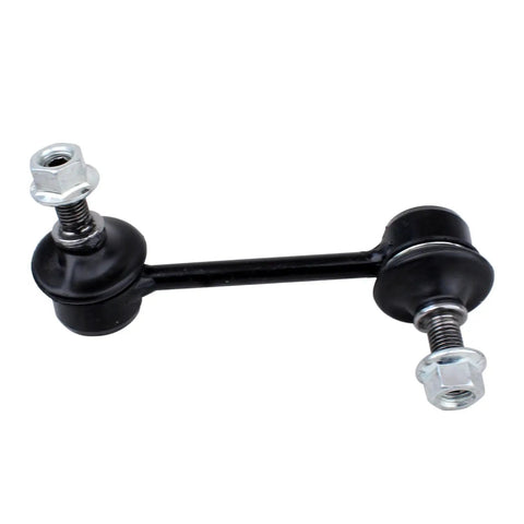 Close-up of sway bar end link from AWD Rear Wheel Bearing Hubs Kit For 2007-2012 Mazda CX-7 With 2 Rear Hubs And 2 Sway Bar End Links