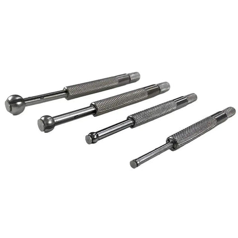 Precision Small Hole Bore Gauge Set Telescoping Full Round Bore Four Piece Built From 65 Mn Steel And Heat Treated For Superior Strength