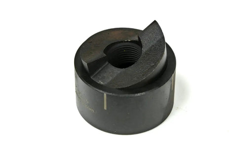 Slug Splitting Conduit Punch Die For Hydraulic Knockout Driver, 1-1/4 Inch Fitting, 9 Ton Punching Force, close-up front view