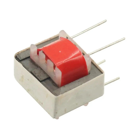 10 Pack 600:600 Ohm 1:1 Audio Isolation Transformers With EI14 Core, Double-Winding Design, high fidelity shielding close-up view.