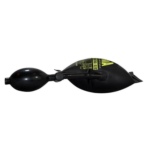 Side view of Inflatable Air Shim Pry Bar And Leveling Tool For Window Door And Cabinet Installations 300 LB Capacity Pro Grade Contractor Wedge