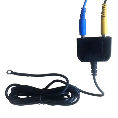 Essential ESD Grounding Kit For Workbench Table Mat And Wrist Straps Dual 4mm Copper Ground Cords Close-up