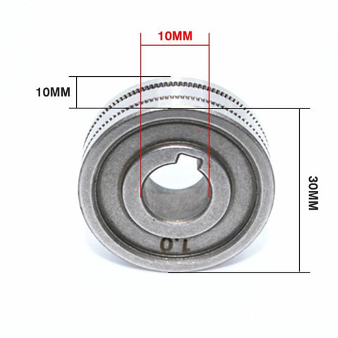 MIG/MAG welding wire feed roller wheel with knurl groove, 30mm diameter, for 0.6/0.8/1.0mm wire, Amazon brand