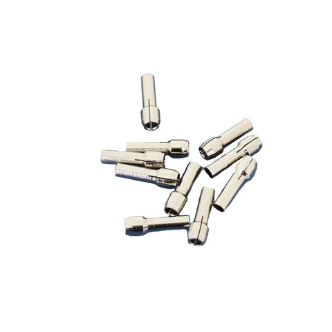 10 Piece Durable Shiny One Eighth Inch Rotary Tool Collet Bits No 480 For Dremel And Other Rotary Tools Compatible