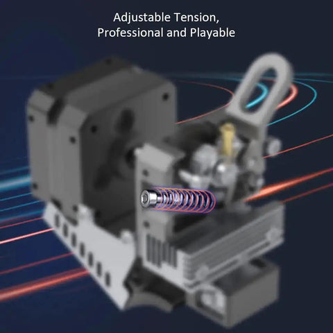 Sprite Extruder Pro Kit All Metal Direct Drive Beefed Up Extruder With 80N Stepper Motor for Ender 3D Printers, close-up view