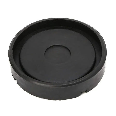 Floor Jack Pad Adapter For Pinch Weld And Side Frame Protection 2 Ton Capacity, heavy-duty rubber disk, 125 mm diameter