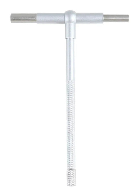 Pro Grade Five Sixteenths To Six Inches Telescoping Gage Set, Six Piece, Satin Chrome, Self Centering, Rigid Handle, Smooth Spring Tension