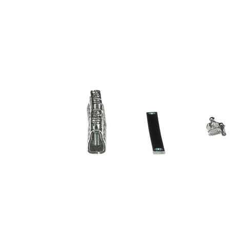 14-hole equipment ground kit with lug terminal bar for load centers, PowerMark Plus compatible grounding bus, connectors shown