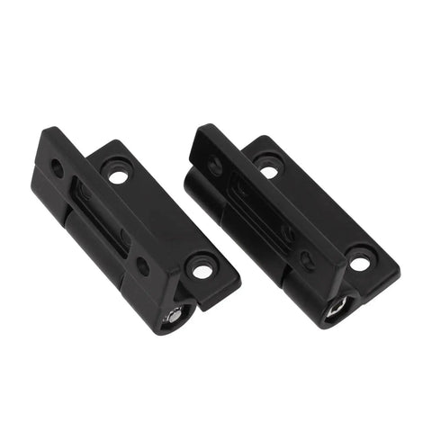 Ball Bearing Door Hinges Heavy Duty 2 Pack Adjustable Torque Damping Hinge With Free Stop Positioning For Indoor Outdoor Doors Black Finish