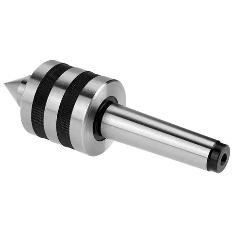 MT3 Live Center Heavy Duty Morse Taper 3 Rotary Lathe Center Alloy Steel 3000 RPM for lathe turning and milling, side view