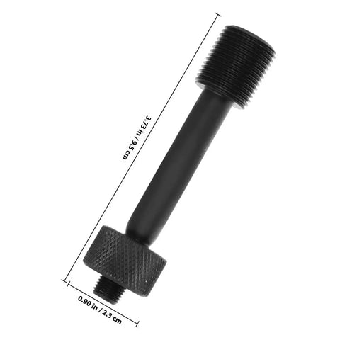 Locking rod component from Pro Grade Hydraulic Hole Punch Kit for Metal Sheets and Conduit Systems, black, 33.91 cm long.