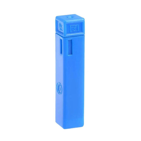 Blue plastic container holding Durable Heavy Duty One Sixteenth Inch HSS AL Spiral Drill Bit Four Flute End Mill Cutter With One Quarter Inch Shank