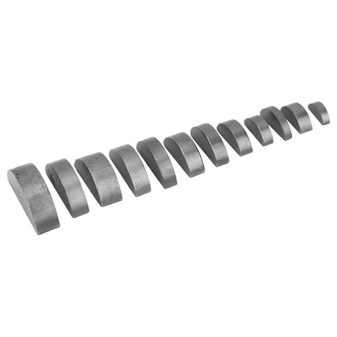 135 Piece Woodruff Key Half Moon Set for Gear Shafts Flywheels Pulleys and Cranks, Built for Gearheads and Shop Pros, set of keys displayed