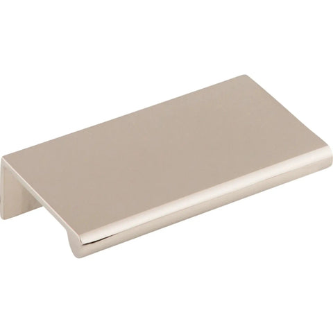 Mercer Collection Europa Tab Pull 3 Inch Length Brushed Satin Nickel Finish For Cabinets And Furniture Center To Center 2 Inches
