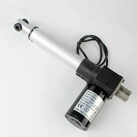 Rugged Heavy Duty Electric Linear Actuator With 50 To 1200mm Stroke DC12V Or DC24V Motors 5mm Per Second Travel Speed Industrial Grade Lifting Rod