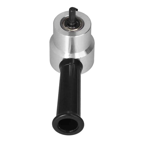 Front view of Double Head Metal Nibbler with rotating handle for cutting iron, steel, copper, and aluminum