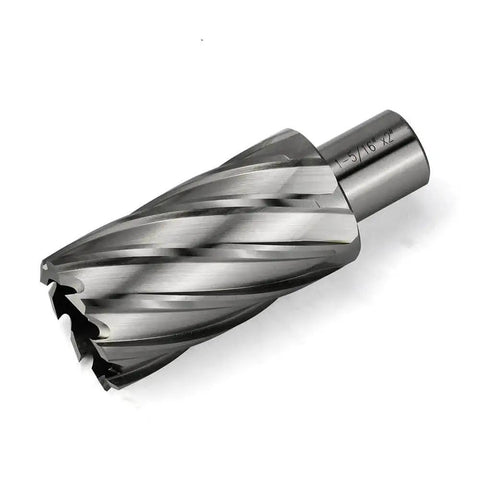 Annular Cutter Kit For Magnetic Drill Press With 1 5/16 Inch Cutting Diameter And 3/4 Inch Weldon Shank HSS Slugger Bits For Heavy Duty Metal Milling Magnetic Drills JESTUOUS