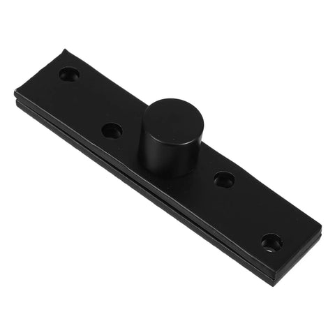 360 Degree Pivot Hidden Door Hinge For Concealed Doors And Secret Bookcases Heavy Duty Stainless Steel Hardware, black hinge